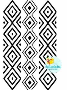 U9 Indigenas para colorir Guarani Mbya para colorir Adjaka para colorir Padrão indígena para colorir Povos Originários para colorir colorir desenho indígena Atividade lúdica indígena atividade lúdica povos originários 
