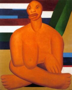 A negra - Tarsila do Amaral