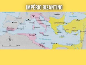 Mapa do Império Bizantino Arte Bizantina