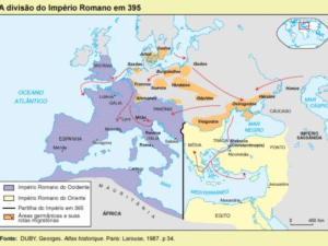 Divisão o império romano
