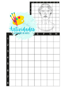 Escultura de Artemis no Papel Quadriculado Artemis Ariccia no Papel Quadriculado Diana no Papel Quadriculado Quadrícula Escultura grega no papel quadriculado arte grega no papel quadriculado arte grega na quadrícula desenho no papel quadriculado técnica da quadrícula 