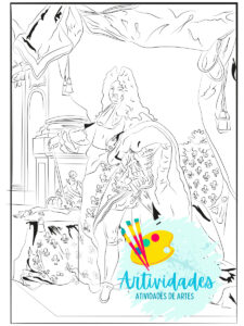 Luis IV para colorir Rei Luís XIV para colorir Luís 14 para colorir Hyacinthe Ribaud para colorir Luís XIV de Hyacinte Ribaud para colorir